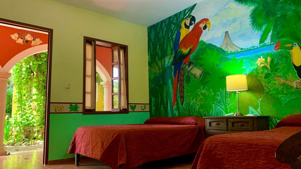 Gardenhotel Macan Che B&B Izamal Zewnętrze zdjęcie
